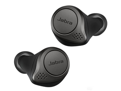 Jabra Elite 75t In-Ear True Wireless Earbuds with ANC - Titanium Black