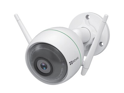 Caméra de surveillance Wi-Fi 1080p d’extérieur C3WN de EZIZ - blanc