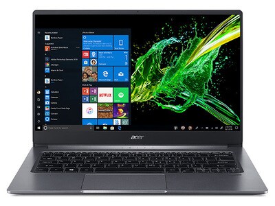 Acer Swift 3 SF314-57-563Z 14” Laptop with Intel® i5-1035G1, 256GB SSD, 8GB RAM & Windows 10 Home - Silver - Scratch & Dent