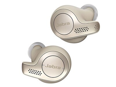 Écouteurs-boutons sans fil Elite 65t de Jabra - beige doré