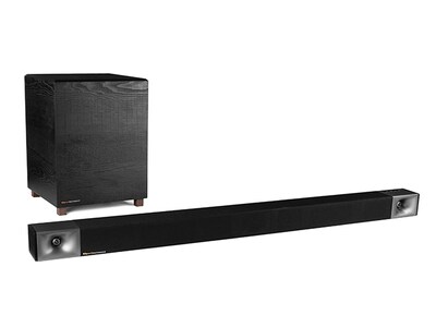 Barre de son avec caisson de basses Bluetooth® à 3.1 canaux BAR48 de Klipsch - noir