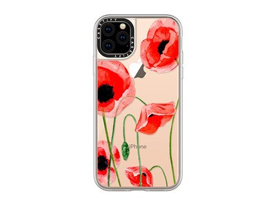 Casetify iPhone 11 Pro Max Grip Case - Red Poppies