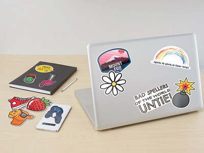 Laptop Stickers 50-Pack