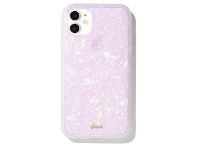 Étui transparent de Sonix pour iPhone 11 - « Pink Pearl Tort »