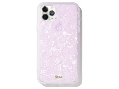 Étui transparent de Sonix pour iPhone 11 Pro - « Pink Pearl Tort »