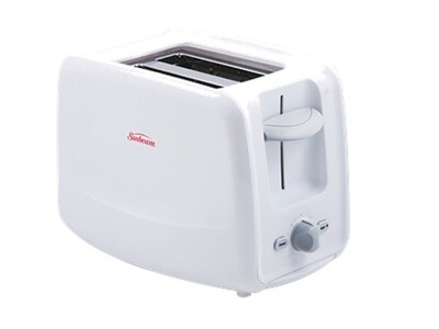 Sunbeam TSSBRT2SLW033 2 Slice Extra-Wide Slot Retractable Cord Toaster - White