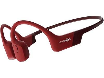 Aftershokz Aeropex Open Ear Waterproof Bluetooth® Headphones - Solar Red