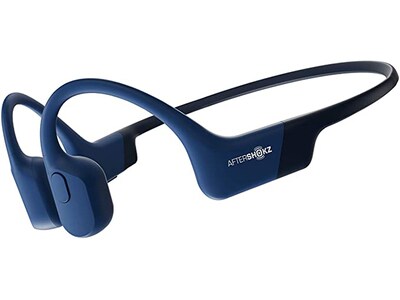 Casque d’écoute Bluetooth® ouvert à l’épreuve de l’eau Aeropex de Aftershokz - bleu éclipse 