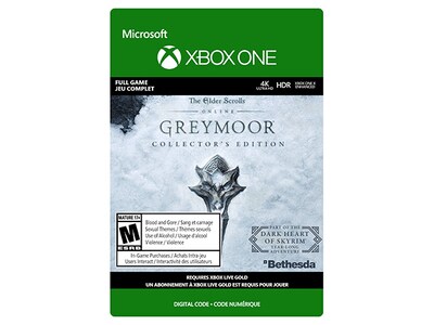 The Elder Scrolls Online: Greymoor Collectors Edition (Code Electronique) pour Xbox One 