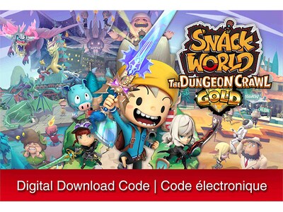 Snack World: The Dungeon Crawl - Gold (Digital Download) for Nintendo Switch
