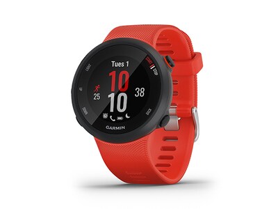 Garmin Forerunner 45 GPS Running Smartwatch & Fitness Tracker - Large - Lava Red