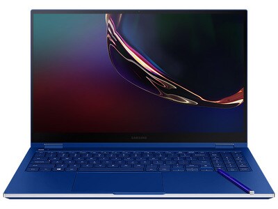 Samsung Galaxy Book Flex NP950QCG-K01CA 15.6” 2-in-1 Touchscreen Laptop with Intel® i7-1065G7, 512GB SSD, 16GB RAM & Windows 10 Home - Royal Blue