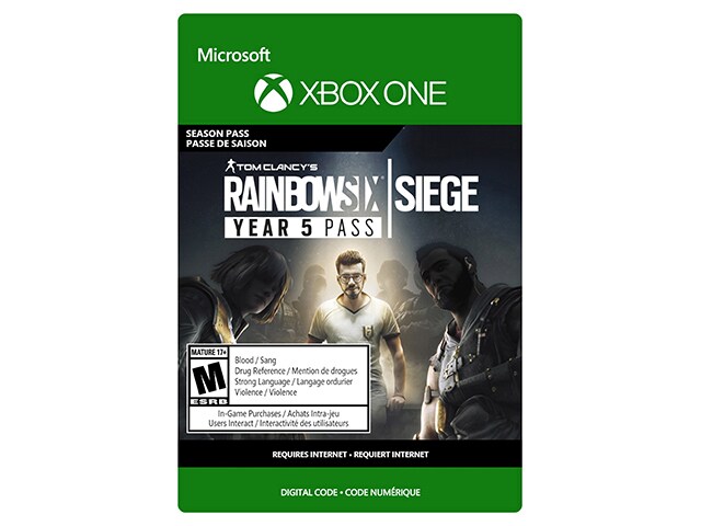 Tom Clancy's Rainbow Six Siege: Year 5 Pass (Code Electronique) pour Xbox One