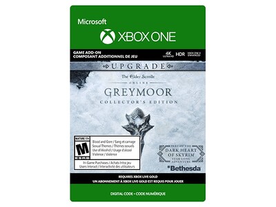 Elder Scrolls Online: Greymoor Collectors Edition Upgrade (Code Electronique) pour Xbox One