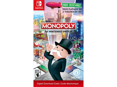 Monopoly® (Code Electronique) pour Nintendo Switch