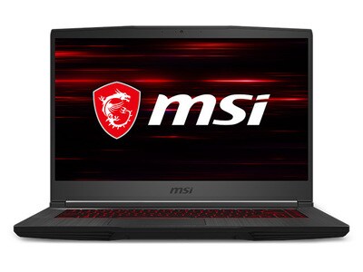 MSI GF65 9SEXR-436CA Thin 15.6” Gaming Laptop with Intel® i7-9750H, 512GB SSD, 16GB RAM, NVIDIA RTX 2060 & Windows 10 Home