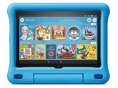Amazon Fire HD 8 (2020) 8" Tablet with 2.0GHz Quad-Core Processor, 32GB of Storage with Kid Proof Case - Blue