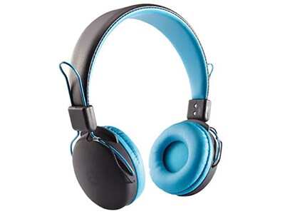 Casque d’écoute sans fil Bluetooth® pour enfants à volume réduit de HeadRush - bleu