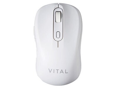 VITAL Wireless mouse with USB-A/USB-C™ Receiver -  White