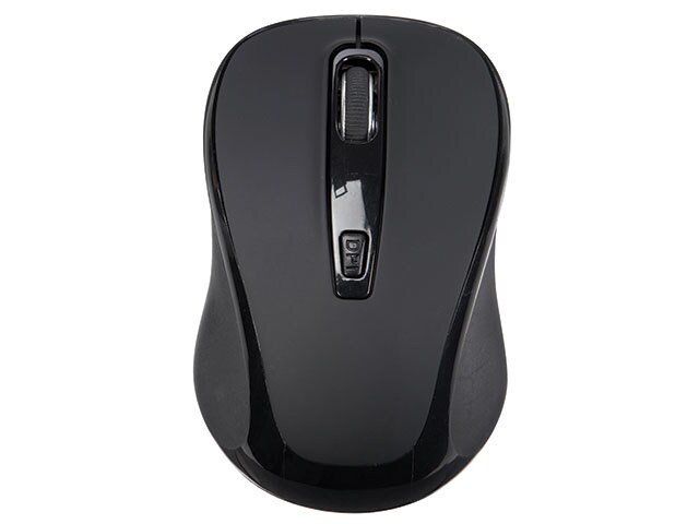 VITAL Wireless Mouse with Rubber Grip - Black