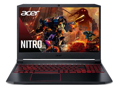 Acer Nitro 5 AN515-55-50Z3 15.6” Gaming Laptop with Intel® i5-10300H, 256GB SSD, 8GB RAM, NVIDIA GTX 1650 & Windows 10 Home - Obsidian Black