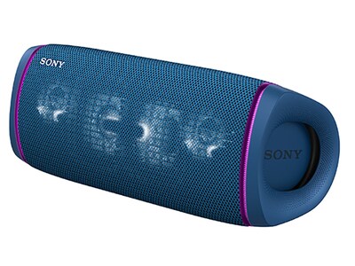 Haut-parleur sans fil Bluetooth® SRS-XB43 de Sony - bleu
