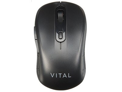 VITAL Wireless mouse with USB-A/USB-C™ Receiver -  Black