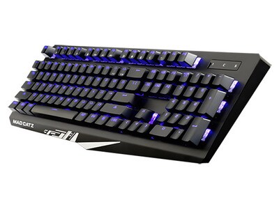 Mad Catz The Authentic S.T.R.I.K.E. 4 Mechanical Gaming Keyboard - noir