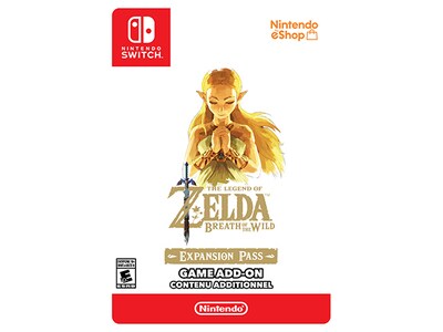 The Legend of Zelda: Breath of the Wild Expansion Pass (Digital Download) for Nintendo Switch