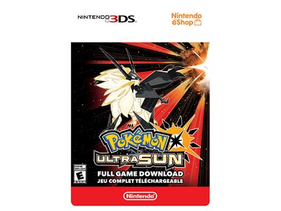 Pokémon Ultra Sun (Code Electronique) pour Nintendo 3DS