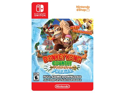 Donkey Kong Country: Tropical Freeze [Code Electronique] pour Nintendo Switch