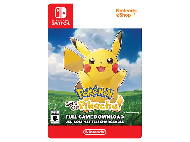 Pokémon: Let’s Go, Pikachu! (Digital Download) for Nintendo Switch