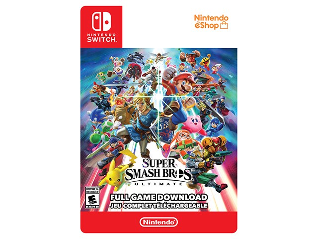 Super Smash Bros. Ultimate (Digital Download) for Nintendo Switch