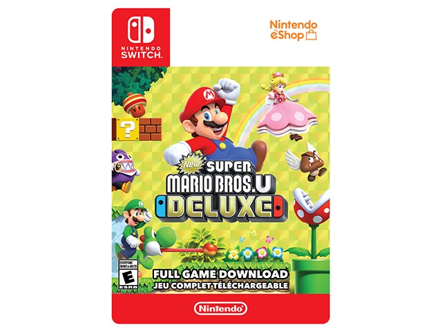 New Super Mario Bros U Deluxe (Digital Download) for Nintendo Switch