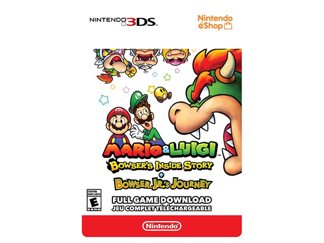 Mario & Luigi: Bowser's Inside Story + Bowser Jr.'s Journey (Digital Download) for Nintendo 3DS