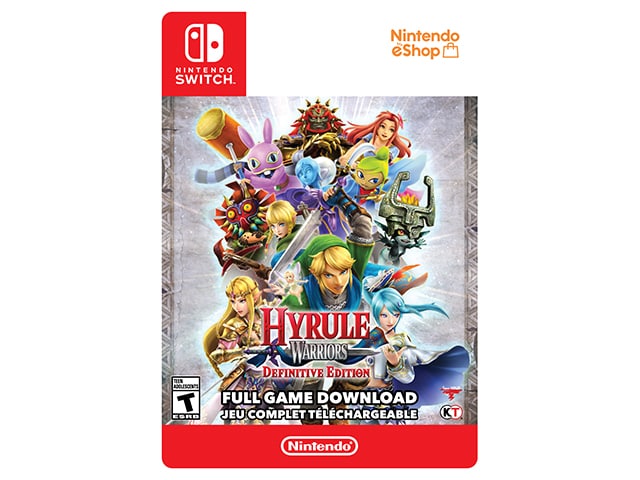 Hyrule Warriors: Definitive Edition (Digital Download) for Nintendo Switch