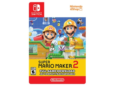 Super Mario Maker 2 (Digital Download) for Nintendo Switch