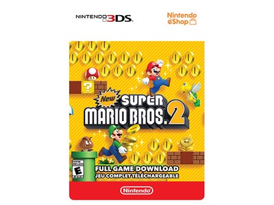 New Super Mario Bros 2 Digital Download For Nintendo 3ds