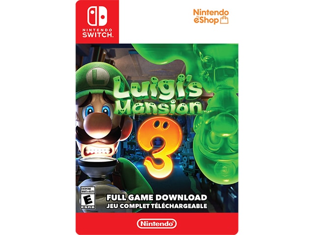 Luigi’s Mansion 3 (Digital Download) for Nintendo Switch
