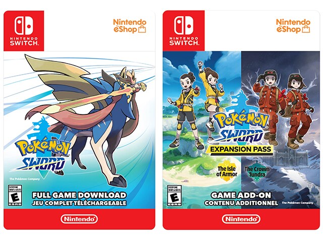 Pokémon Sword + Pokémon Sword Expansion Pass - Nintendo Switch