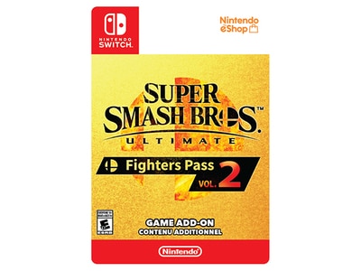 Super Smash Bros. Ultimate - Fighters Pass Vol. 2 DLC (Code Electronique) pour Nintendo Switch