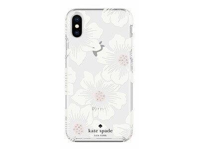 Étui de protection de Kate Spade pour iPhone X/XS - Hollyhock Floral