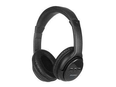Sylvania Wireless On-Ear Bluetooth® Stereo Headphones with Microphone - Black
