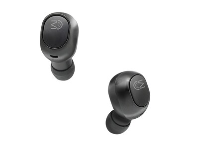 M True Wireless Bluetooth® Stereo Earbuds with Charging Case - Black