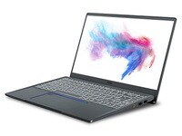 MSI Prestige 14 A10SC-246CA 14” Laptop with Intel® i7-10710U, 512GB SSD, 16GB RAM, NVIDIA GTX 1650 Max-Q & Windows 10 Pro - Carbon Grey