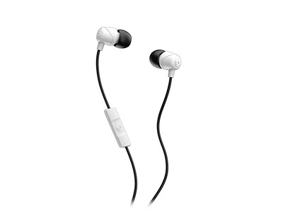 Skullcandy Jib Wired In-Ear Earbuds with Microphone - White