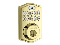 Weiser SmartCode 10 Door Lock - Solid Brass