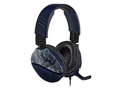 Turtle Beach Recon 70 Wired Over-Ear Gaming Headset for Xbox, PS4™, PS5™, Nintendo Switch - Blue Camo