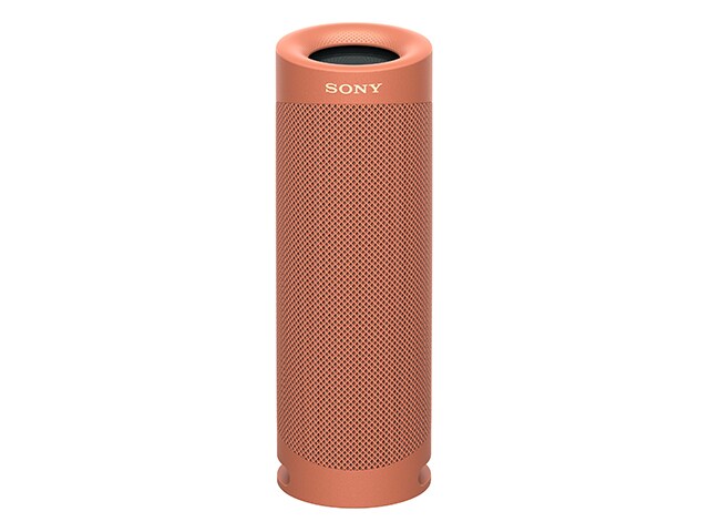 Haut-parleur portatif sans fil Bluetooth® EXTRA BASS™ SRS-XB23 de Sony - rouge corail