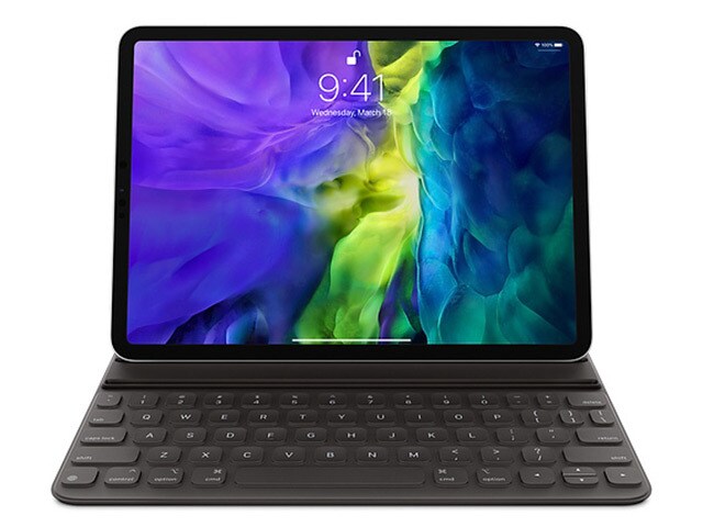 Apple® MXNK2LL/A Smart Keyboard Folio pour iPad Pro 11 po iPad Pro 1re et 2e génération - Anglais (États-Unis) - Noir